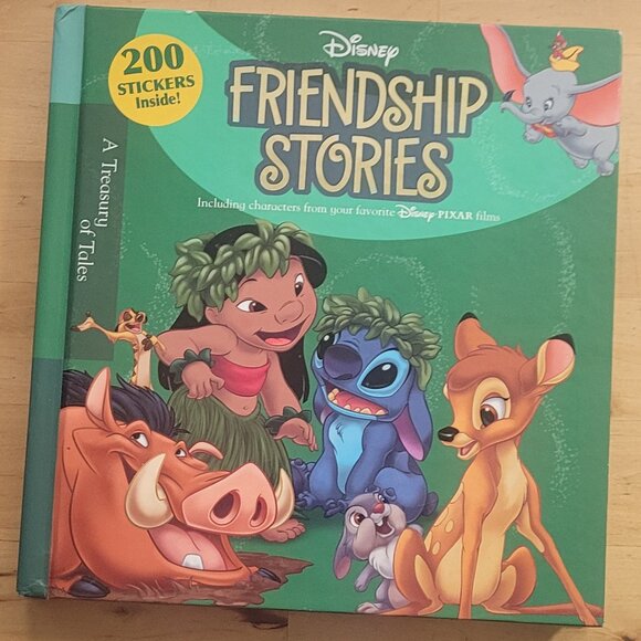 DISNEY FRIENDSHIP STORIES 19 Tales from 1941-2004 + Some Pixar Characters! - Picture 1 of 8